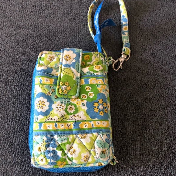Vera Bradley English Meadow Wristlet - Picture 2 of 4